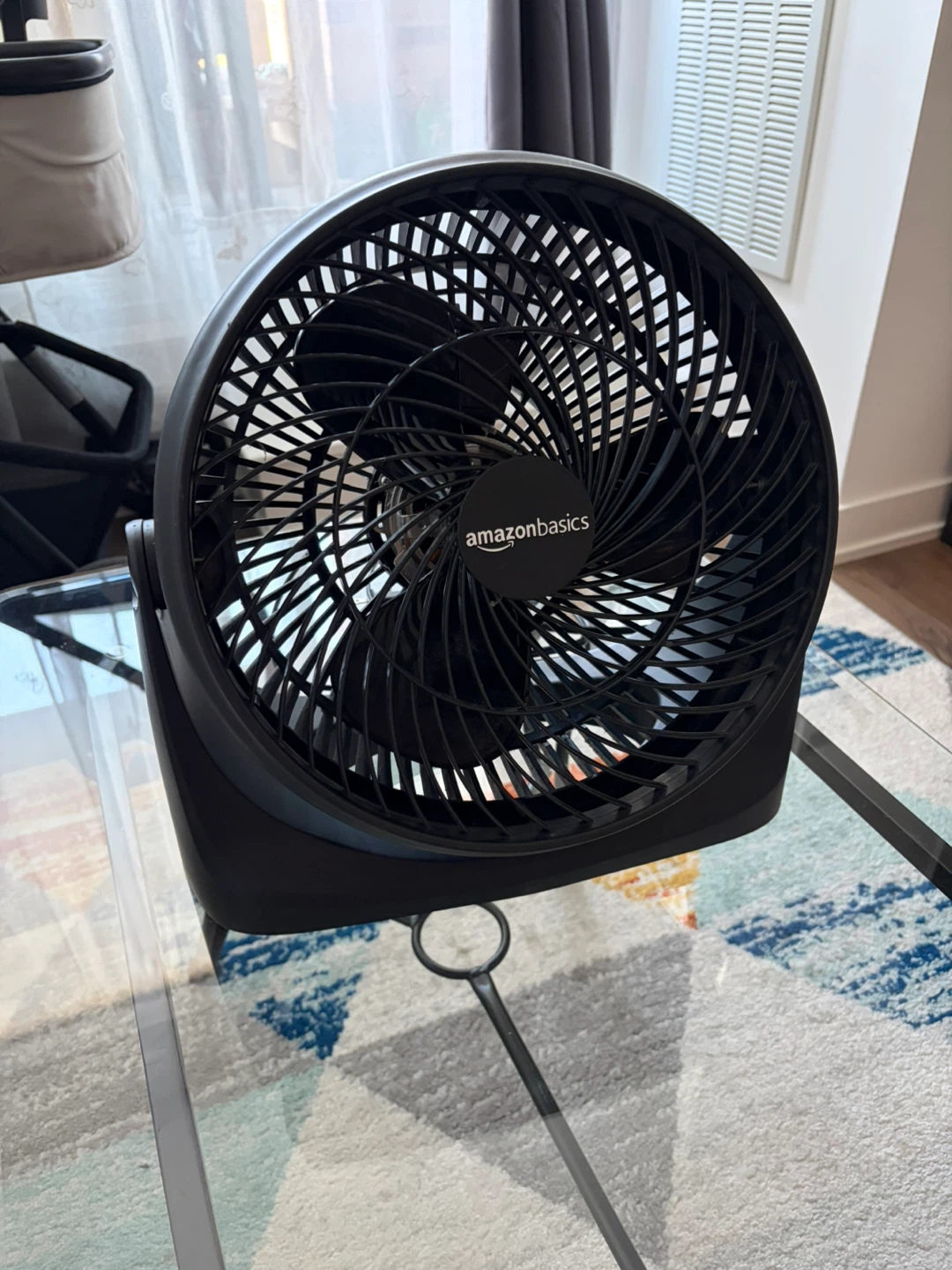 Amazon Basics Black Fan
