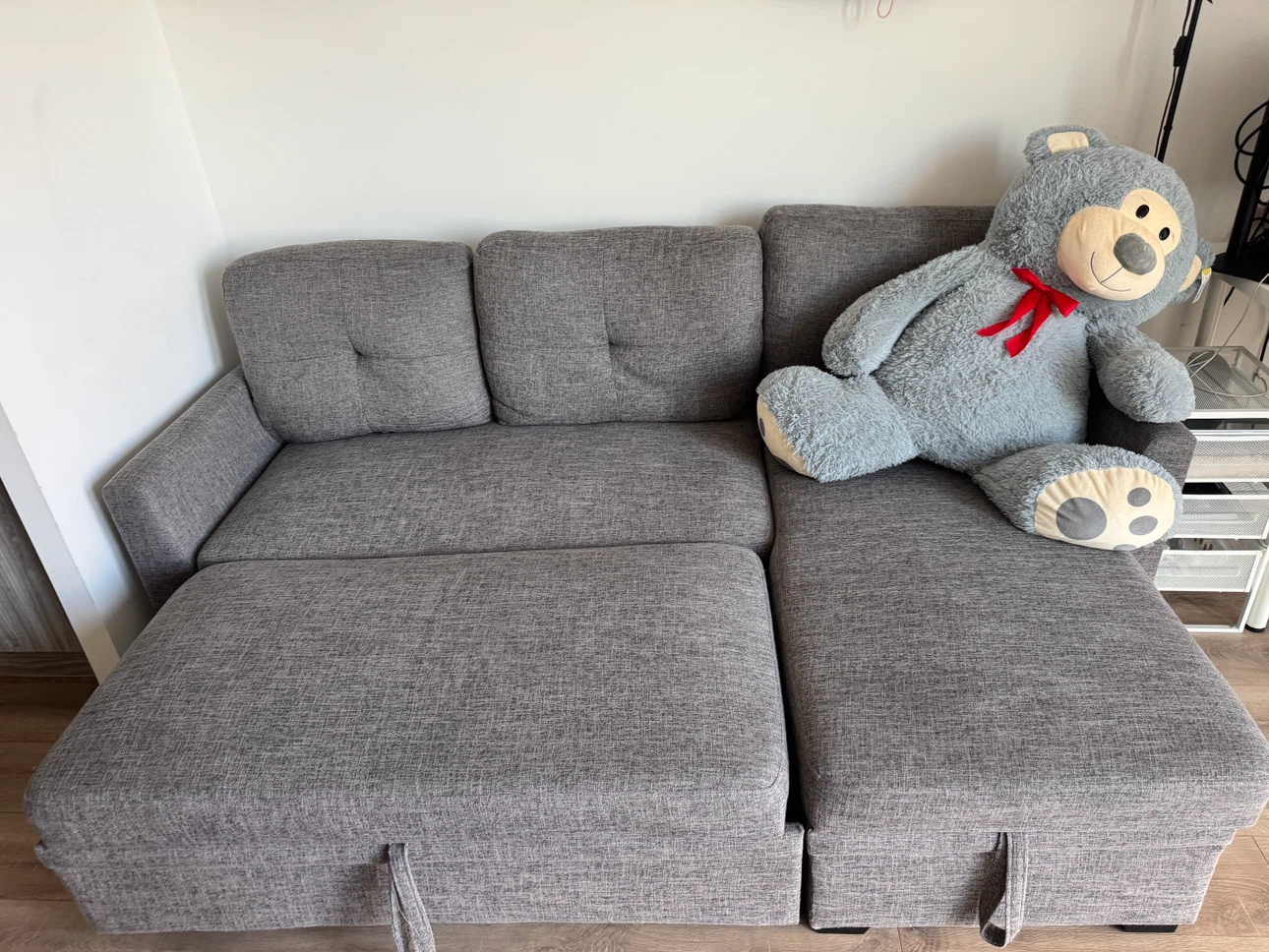 Wayfair Sectional Sofa Bed / Pull-Out Couch – Like New - photo 3