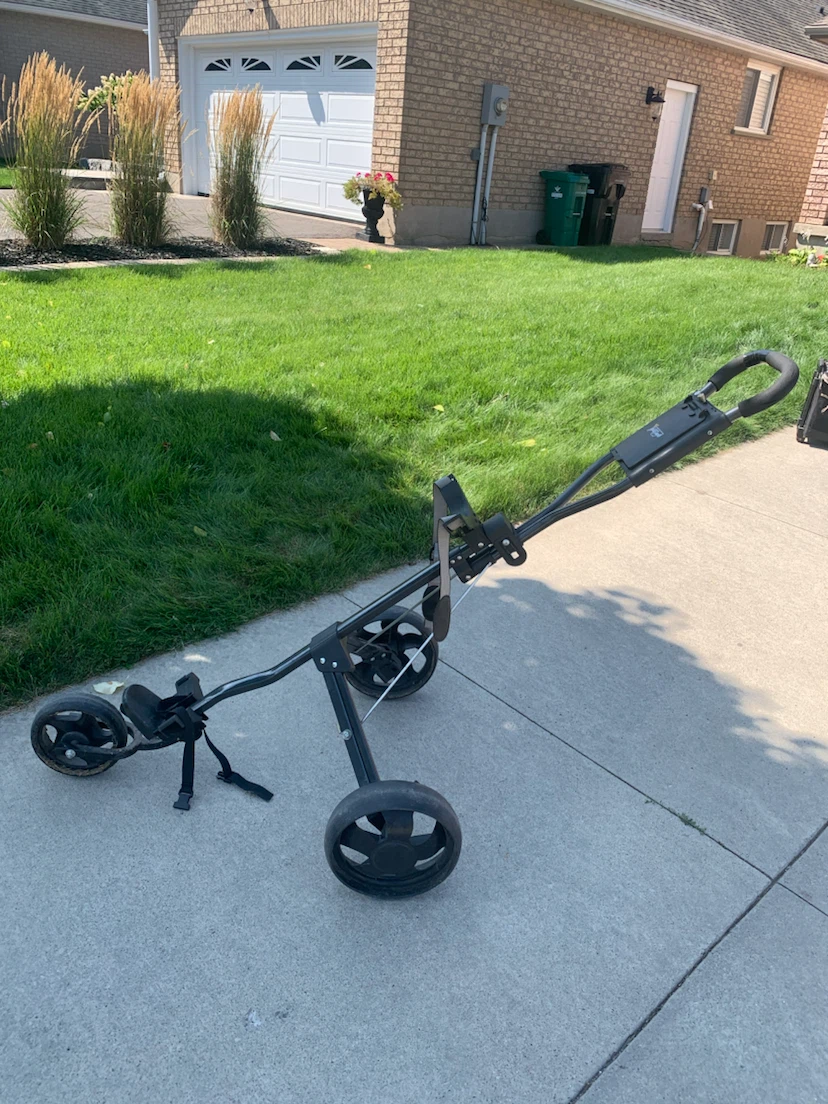 Gold Eagle Golf Push Cart