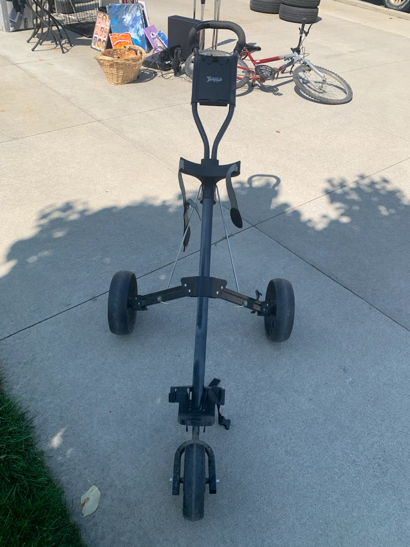 Gold Eagle Golf Push Cart - photo 2