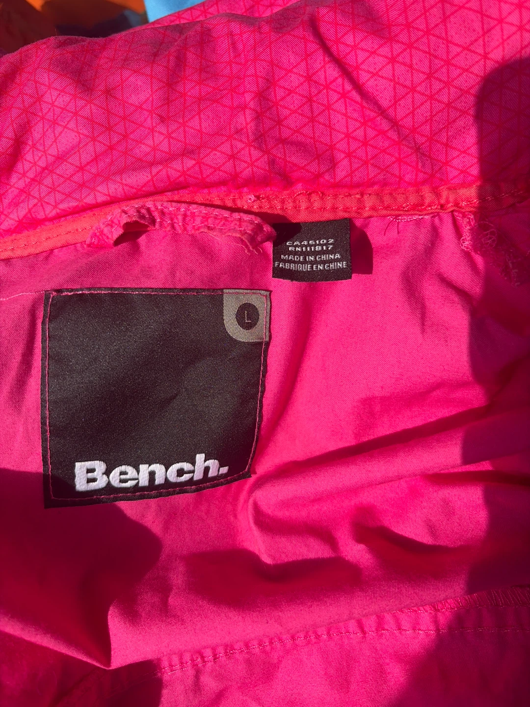 Bench Pink Jacket Size L