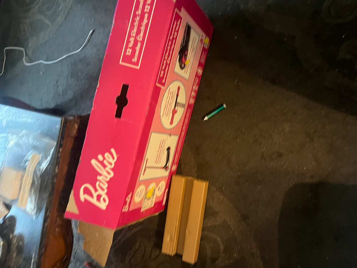 Barbie electric scooter brand new