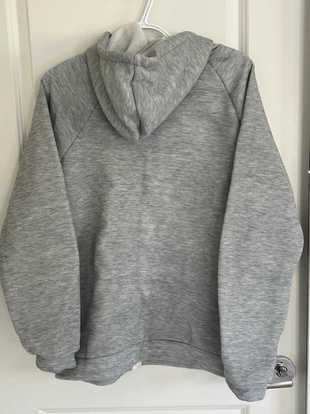 Large - Grey Zip-Up Hoodie - photo 2