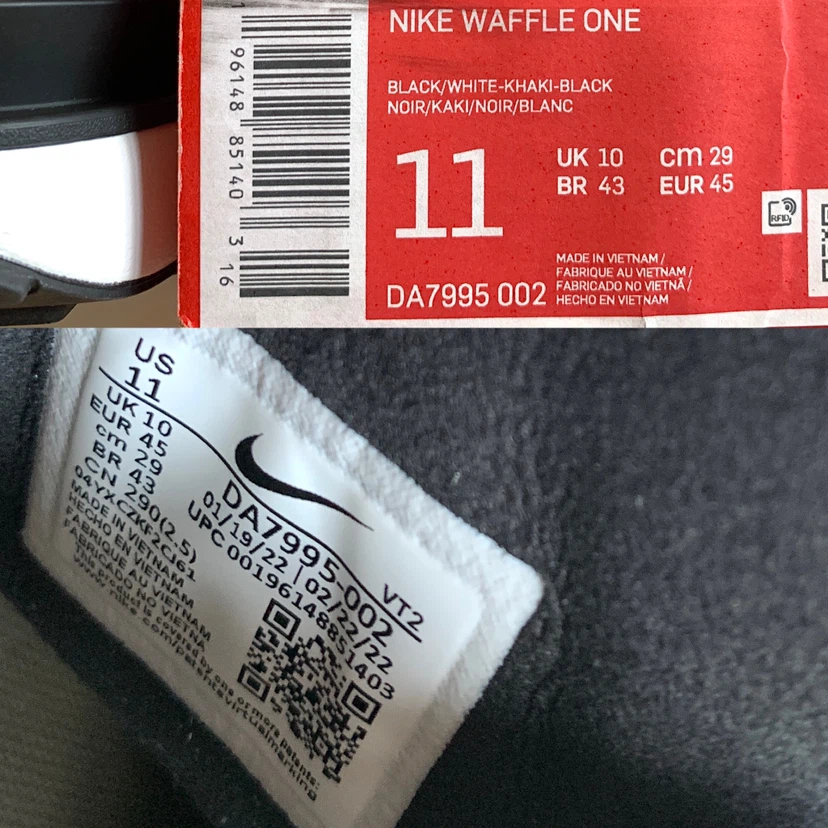 Nike Shoes/Sneakers Mens Size 11 Waffle One Running Shoes NEW - photo 5