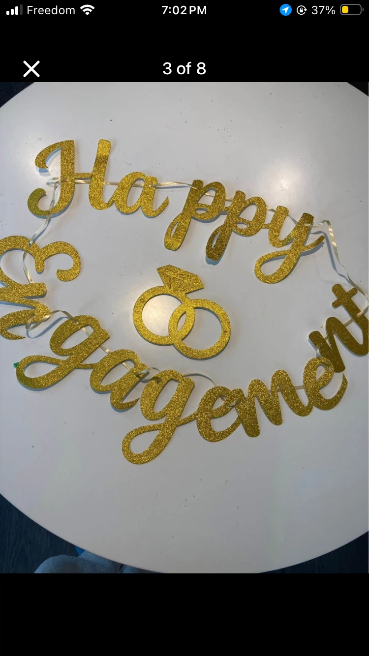 MOVING SALE : Engagement Party Decoration Set - photo 2
