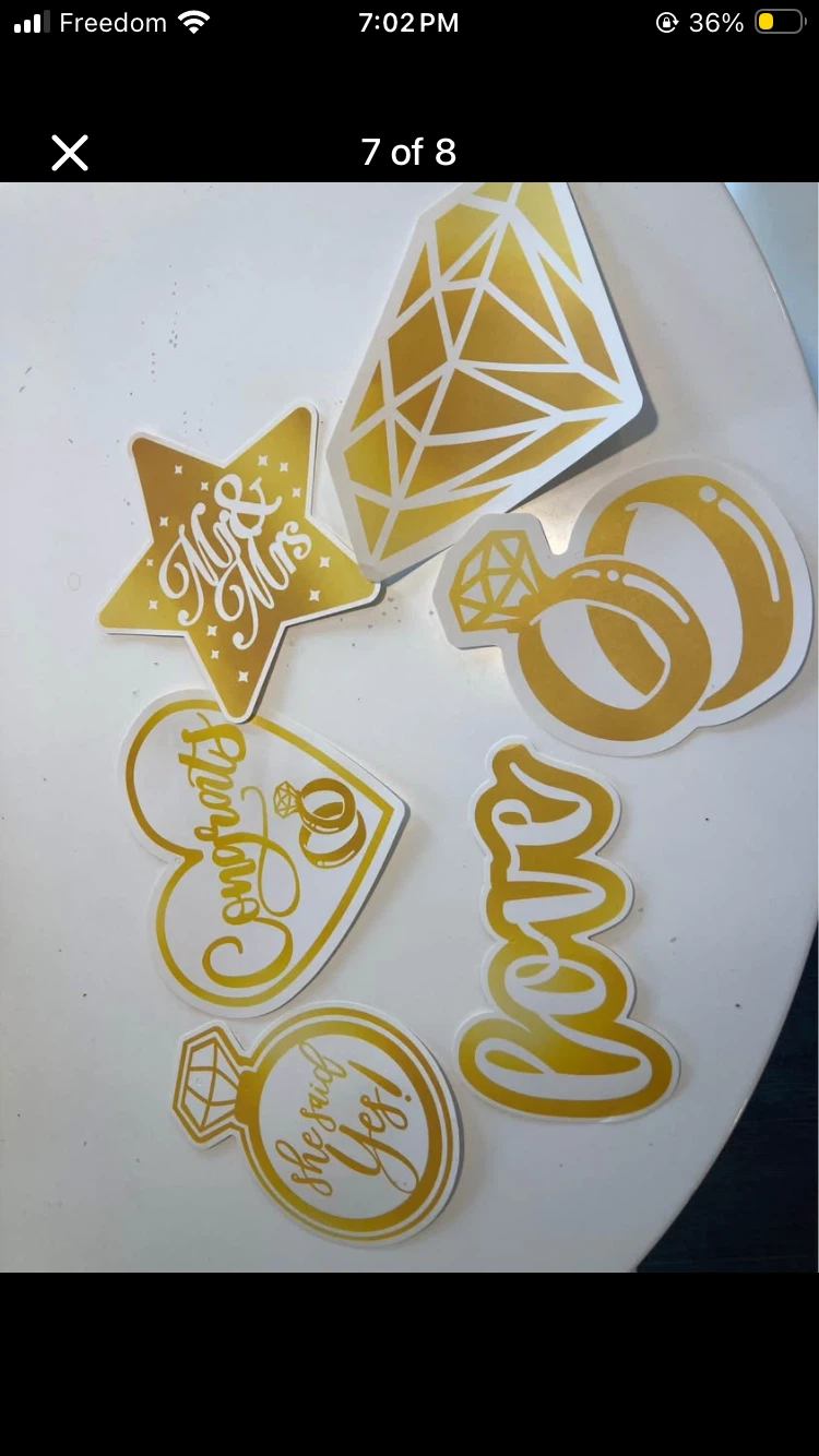 MOVING SALE : Engagement Party Decoration Set - photo 4