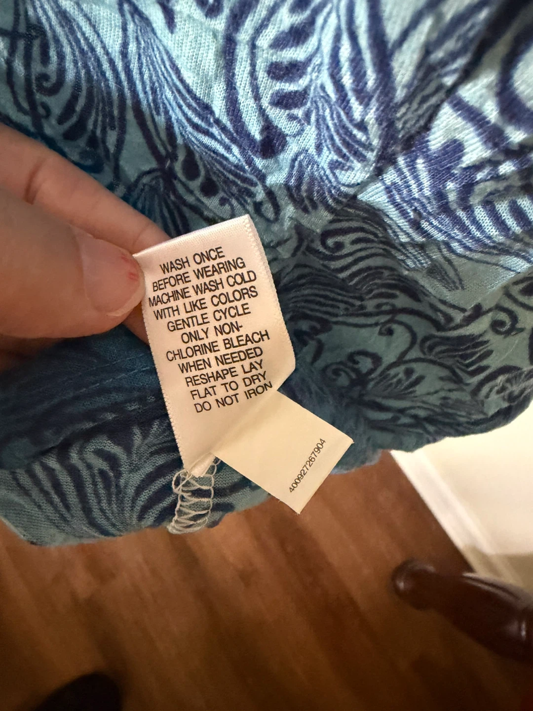 ELLE Blue Ombre Tank Top Size S - photo 5