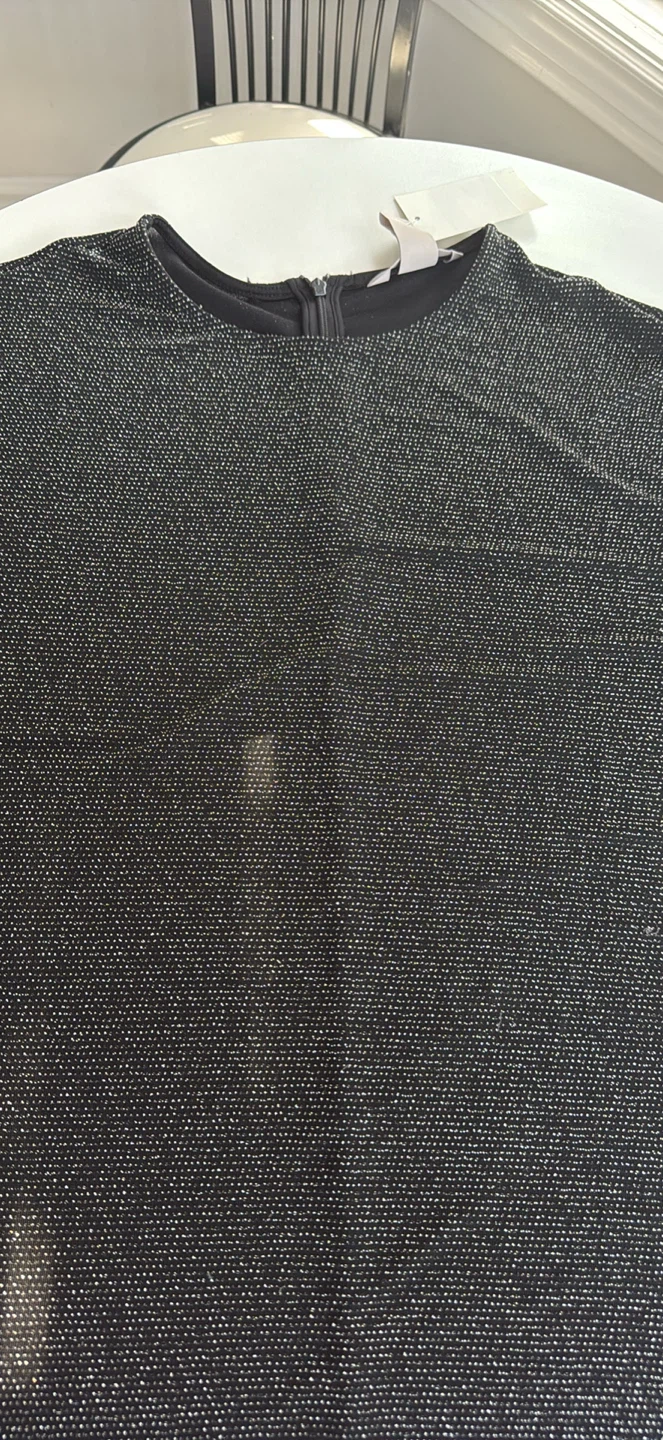 H & M black sparkle top - photo 2