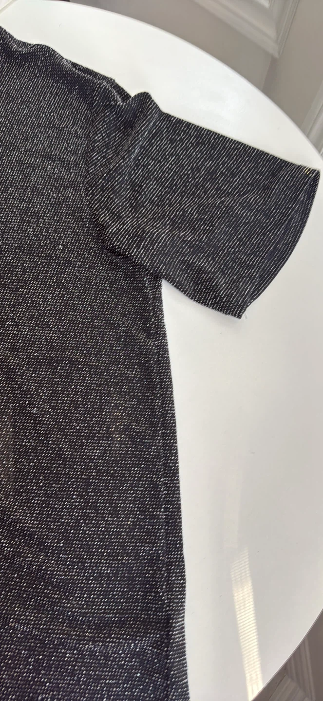 H & M black sparkle top - photo 5