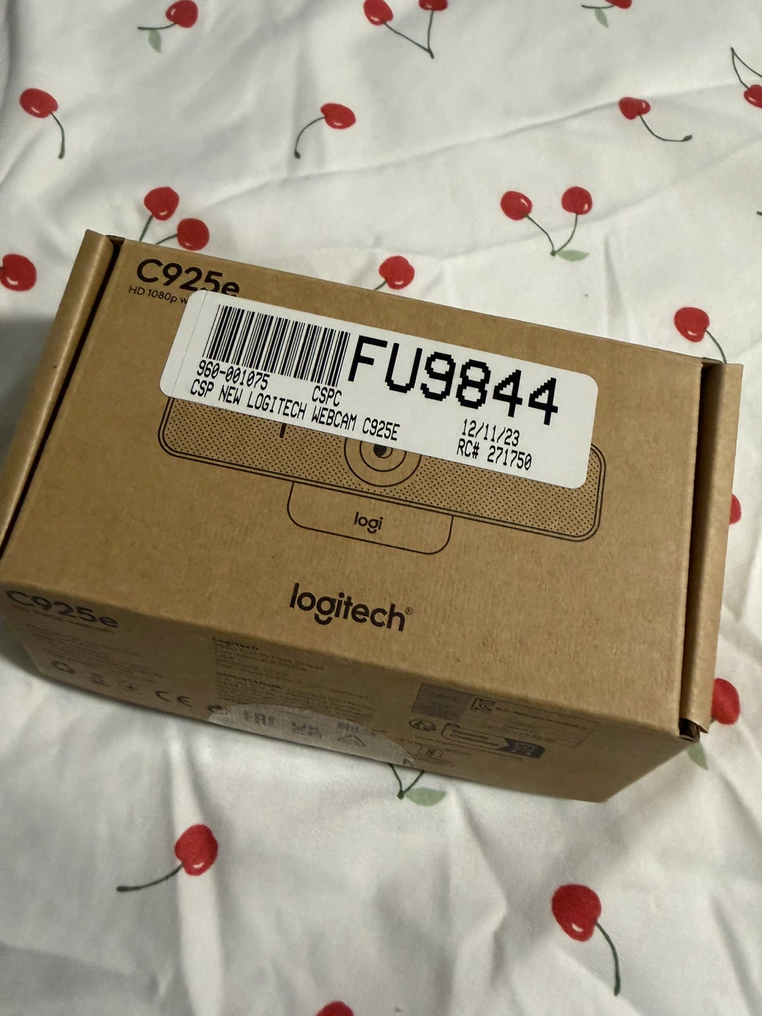Logitech C925e HD 1080p Webcam
