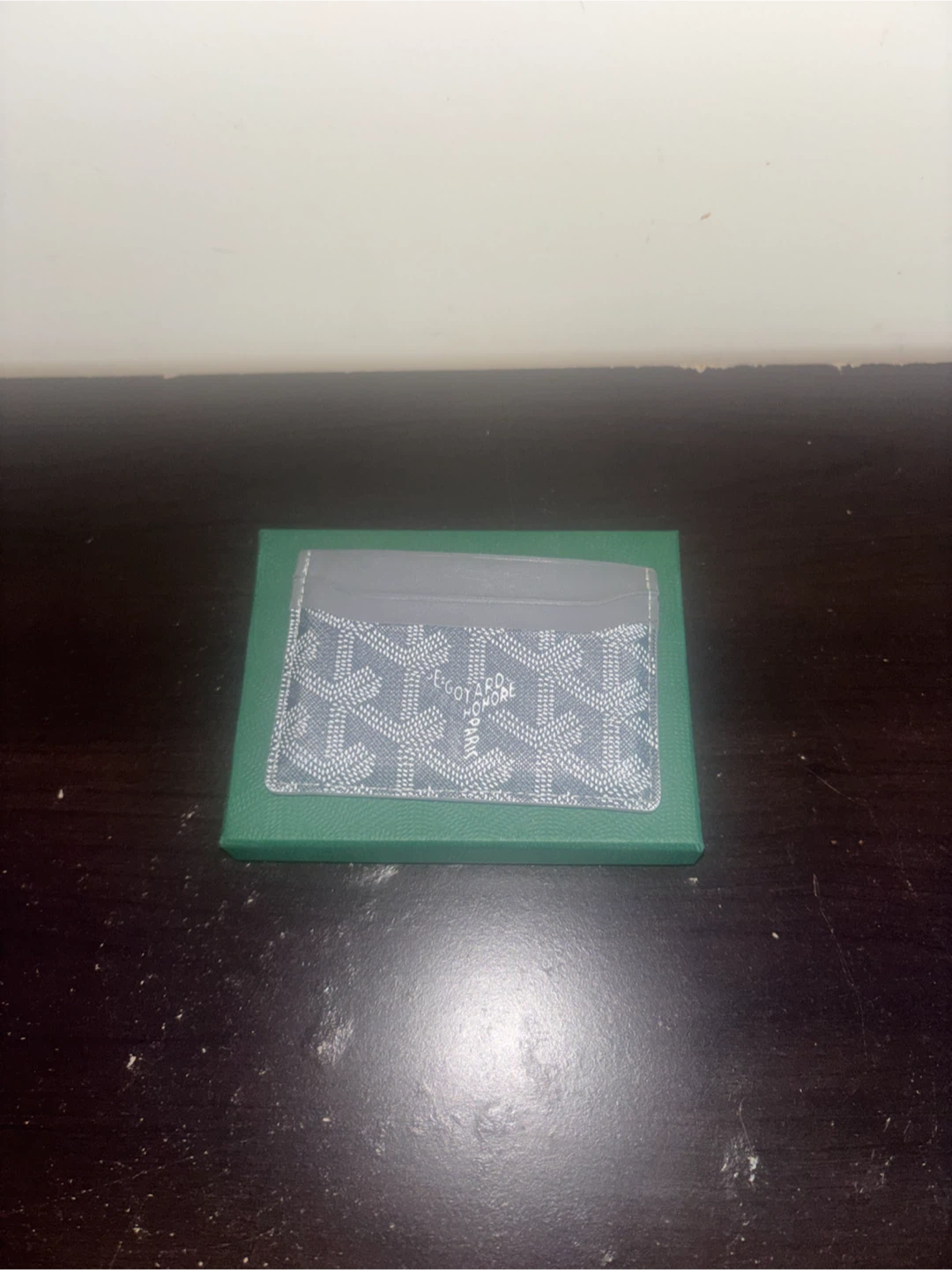 Goyard Card Holder Grey