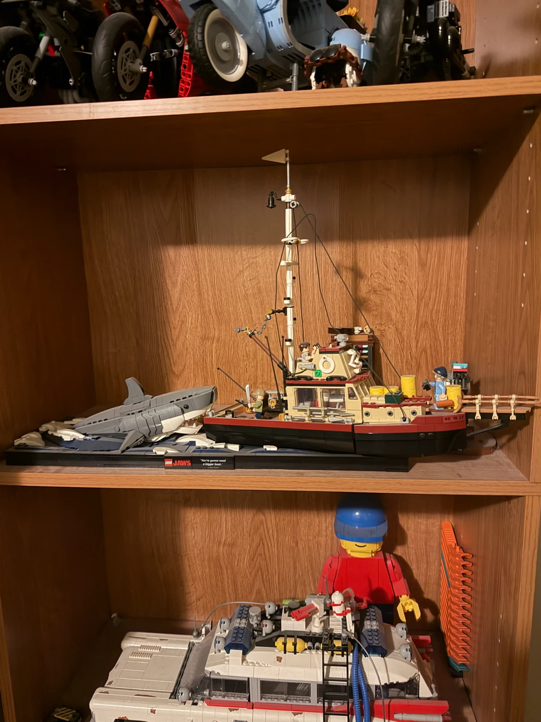 LEGO Jaws 7-Piece Boat and Shark Set