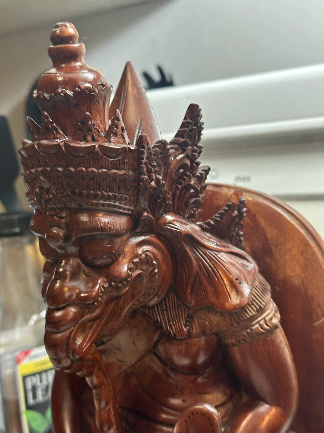 Signed A.A. Gd Tjetug Balinese Master Wood Carving - photo 3