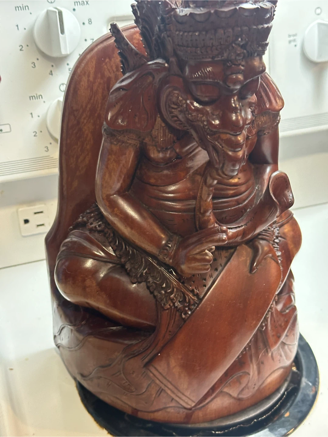 Signed A.A. Gd Tjetug Balinese Master Wood Carving - photo 5