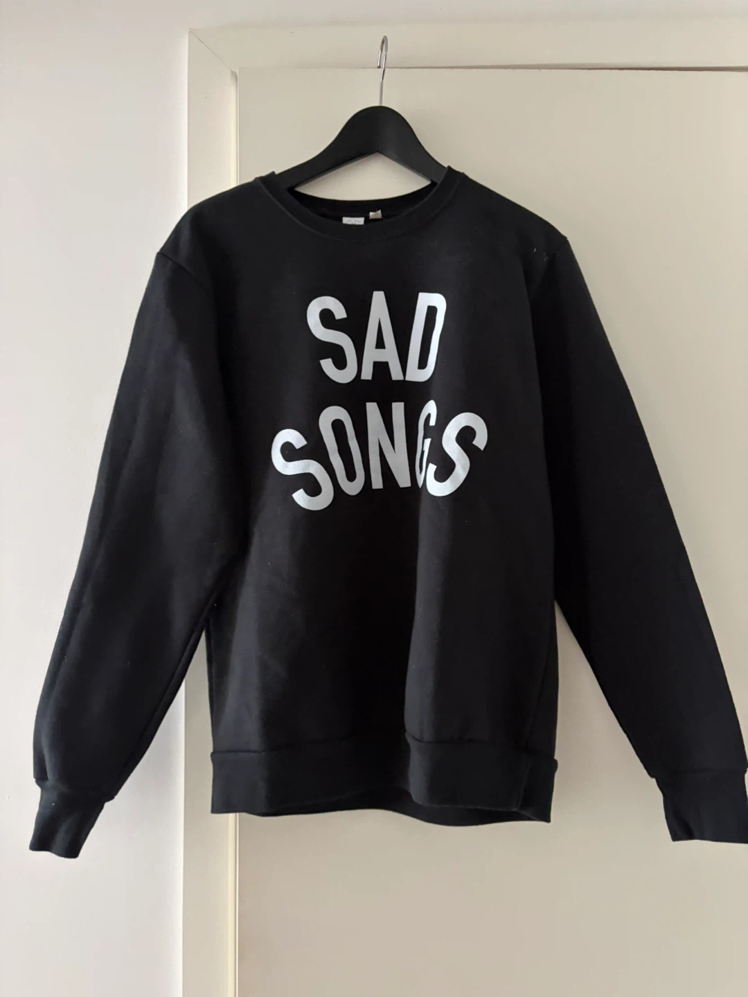 Stay Home Club "Sad Songs" Crewneck Sweatshirt Size M