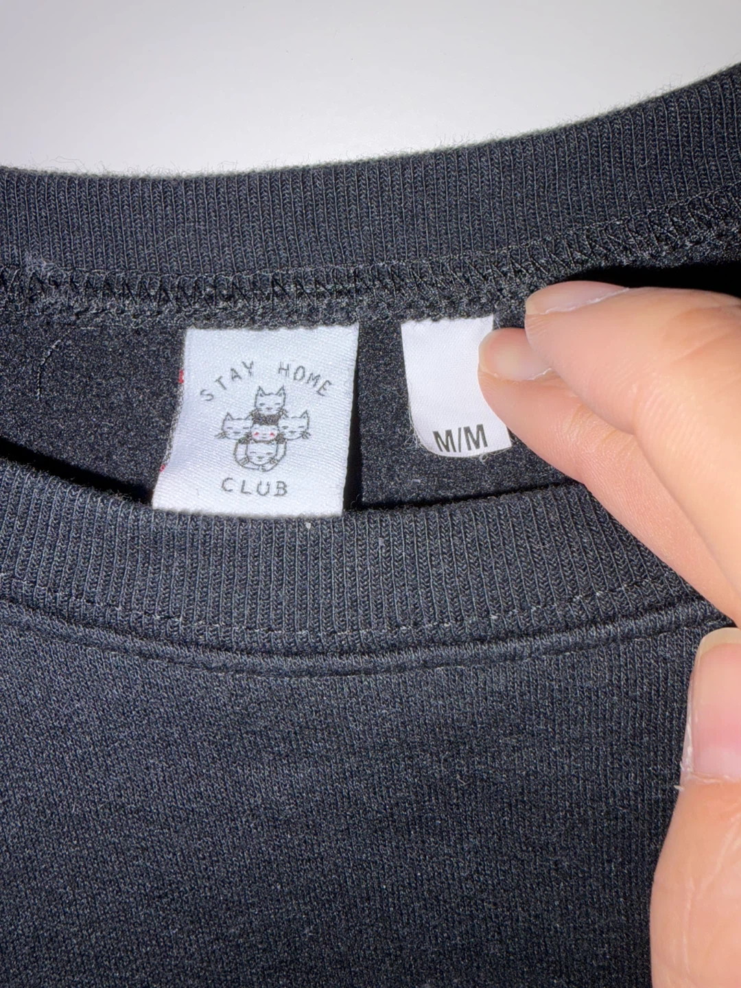 Stay Home Club "Sad Songs" Crewneck Sweatshirt Size M - photo 2