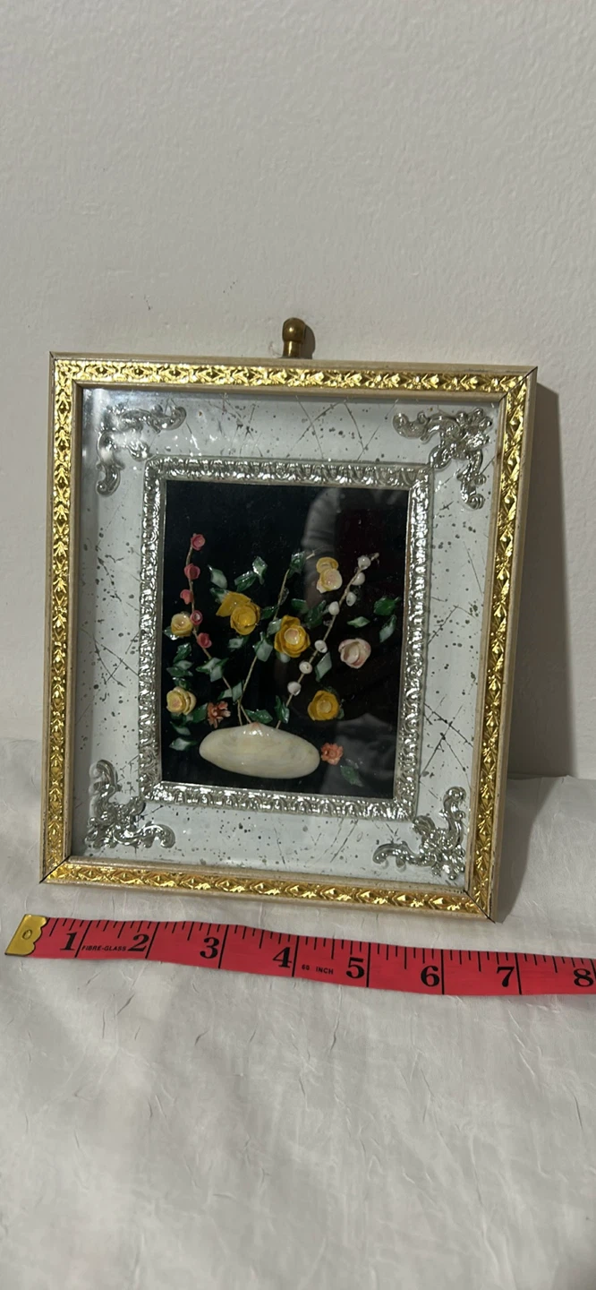 Framed Floral Artwork