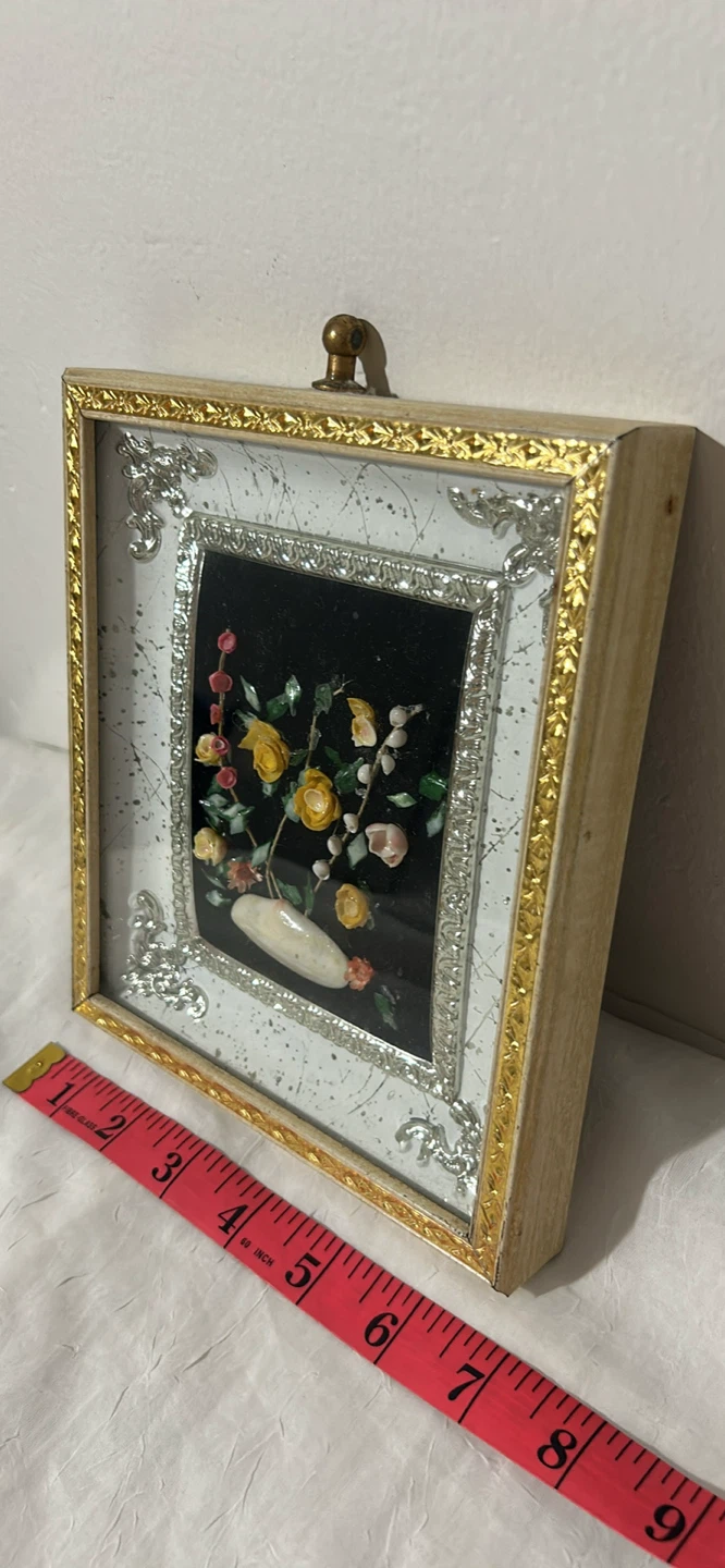Framed Floral Artwork - photo 2