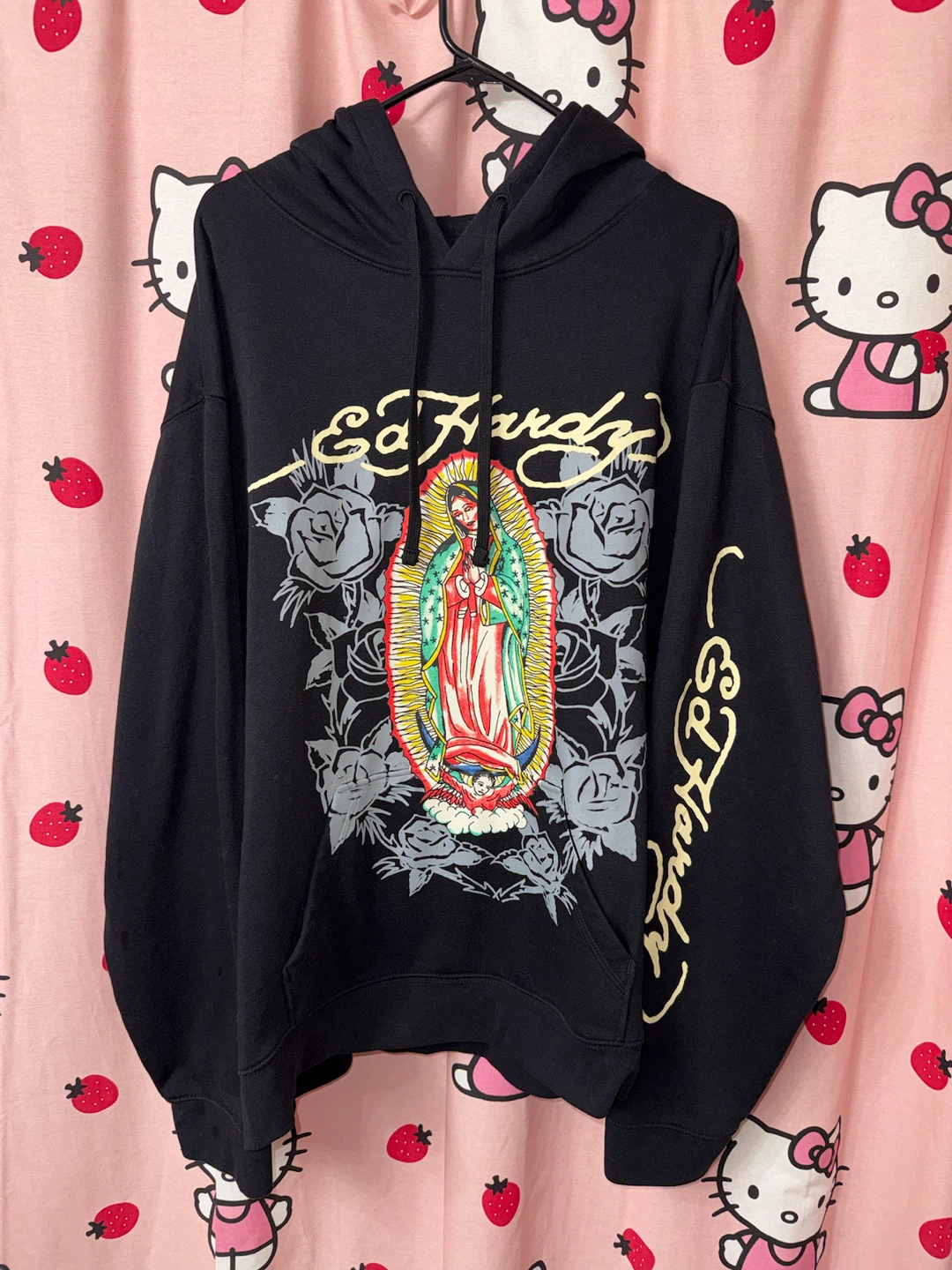 NEW ED HARDY PLUS SIZE HOODIE 2X