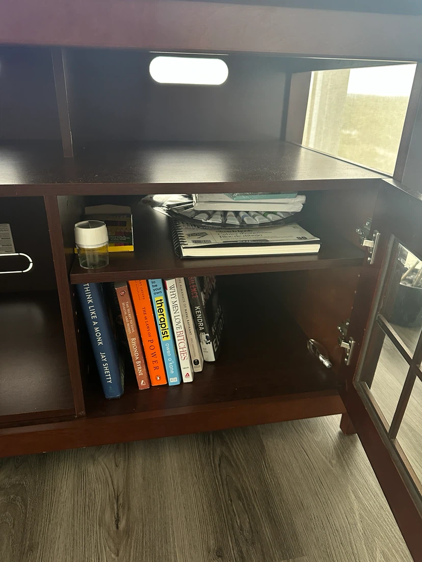 TV CONSOLE- real wood - photo 3