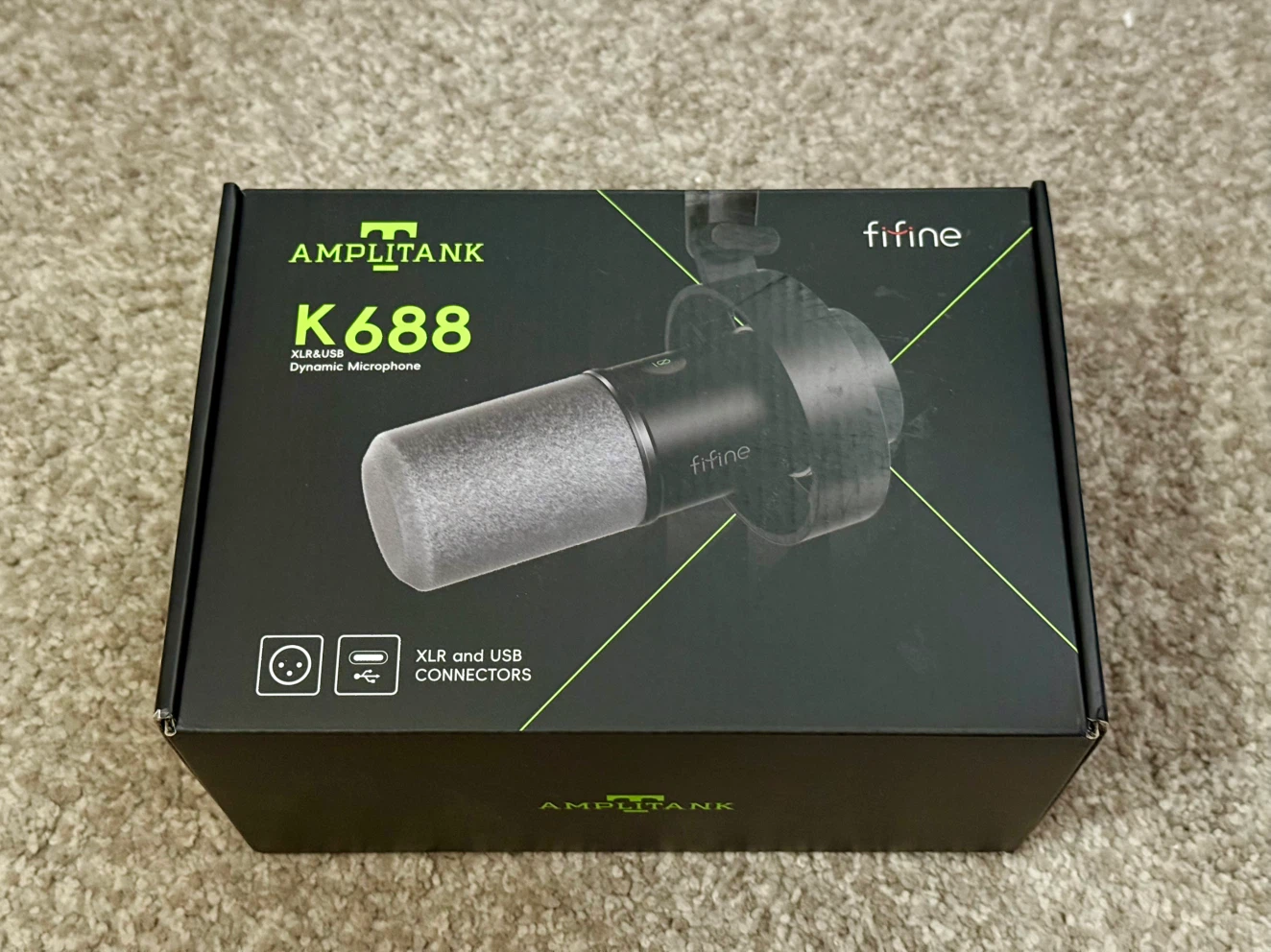 FIFINE K688 Dynamic Microphone – Open Box / New