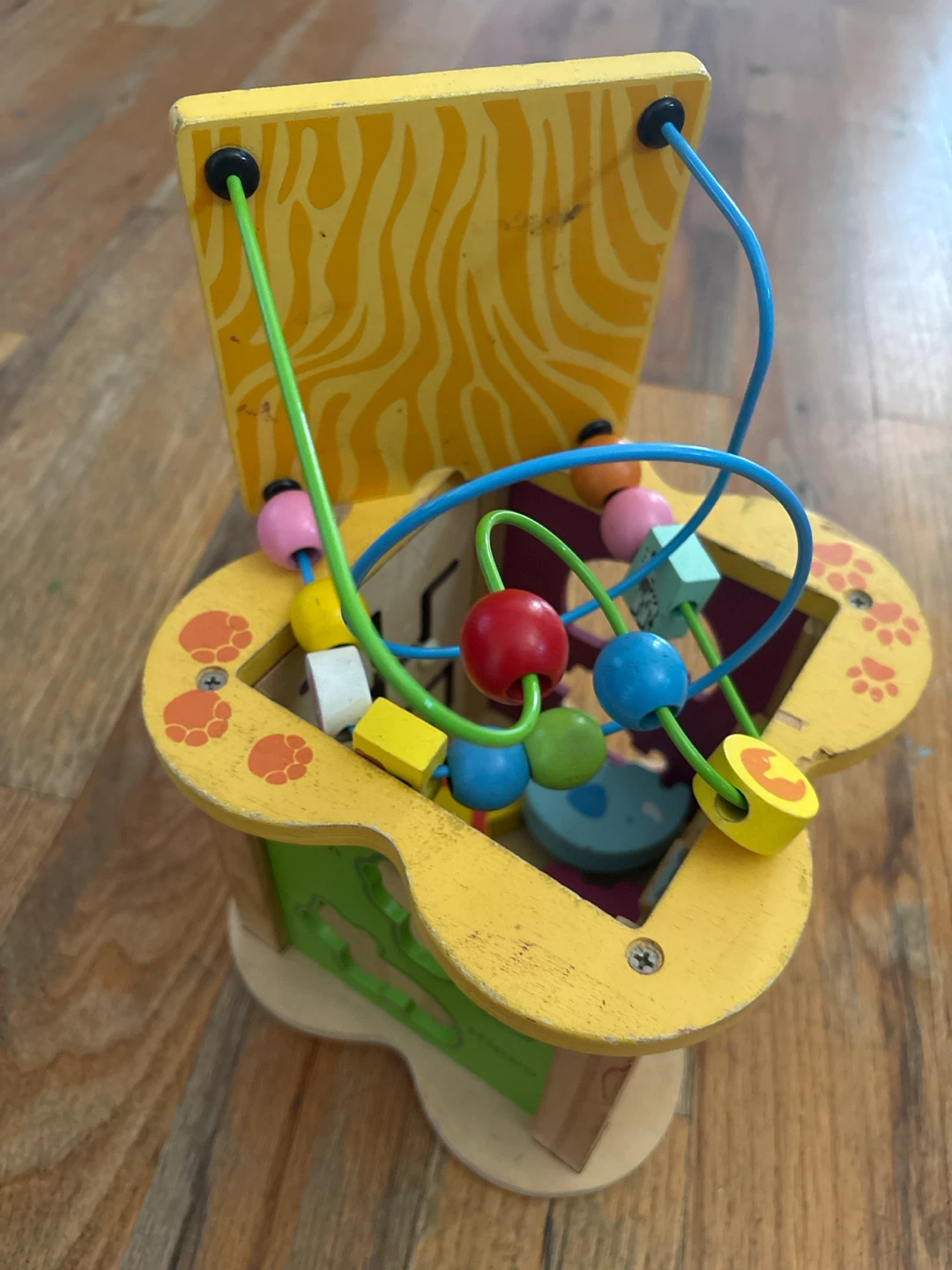 Wooden Bead Maze Activity Toy