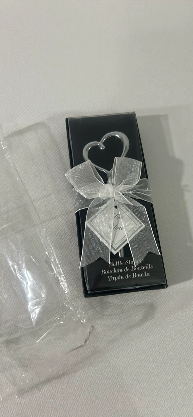Kate Aspen Heart Bottle Stopper