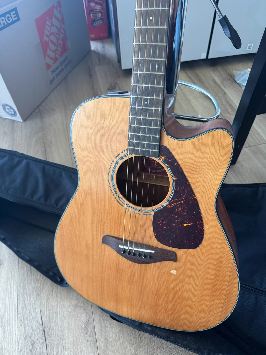 Yamaha FGX 700 SC Acoustic Electric Guitar - photo 2