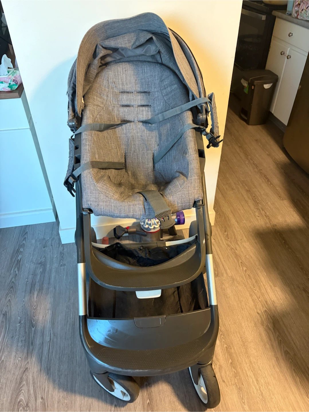 Stokke Xplory V5 Stroller - Grey Melange