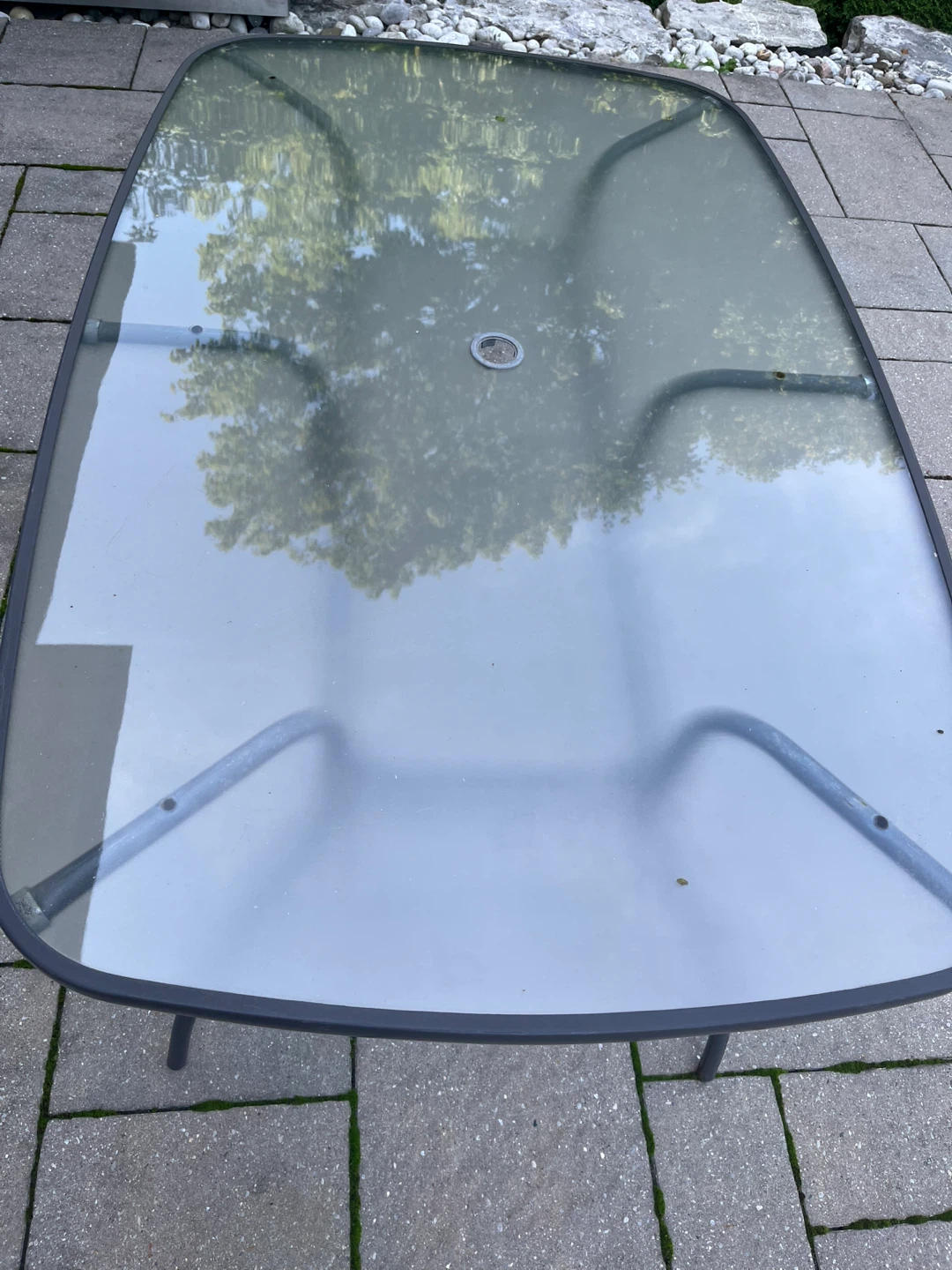 Outdoor Glass Patio Table - photo 4