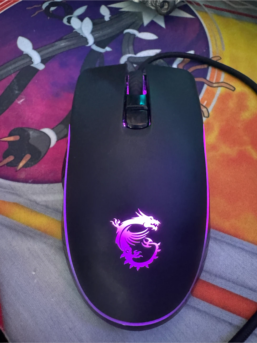 MSI Wired Gaming Mouse – RGB – Black