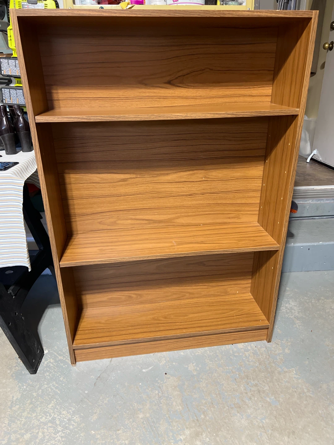 Wooden Bookshelf