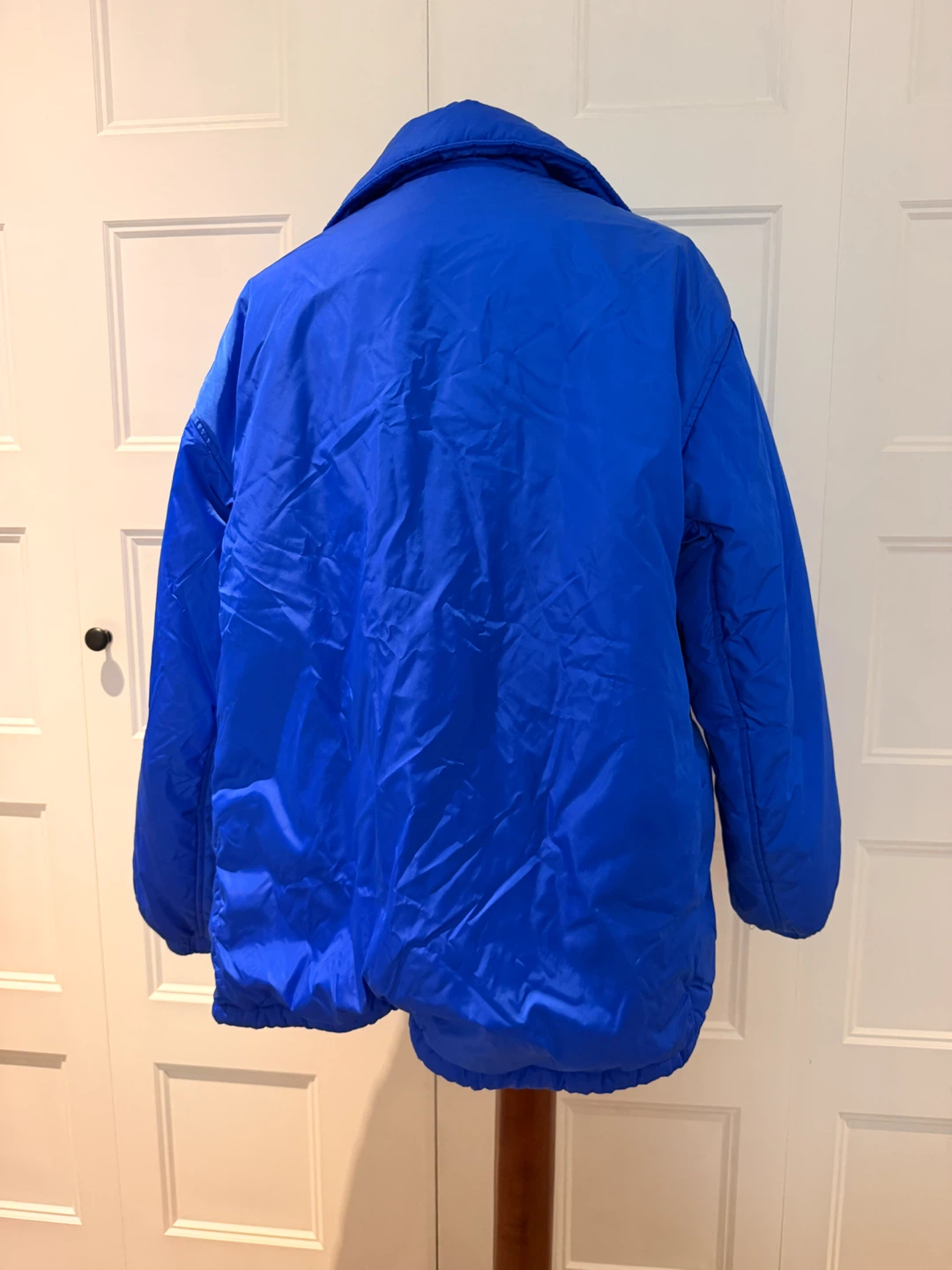 Tna Coaches Jacket Royal Blue Size 2 - photo 2