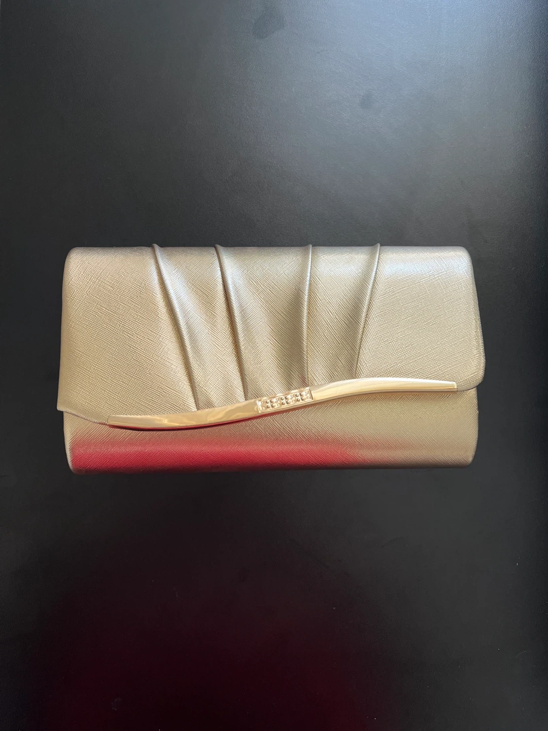 Gold Clutch Purse