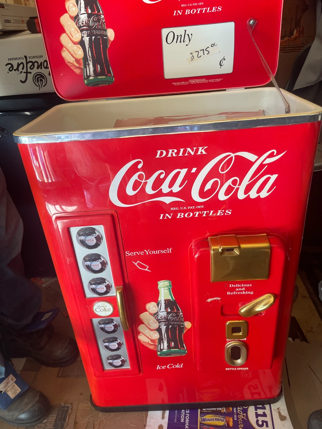 Coca-Cola Vintage Vending Cooler