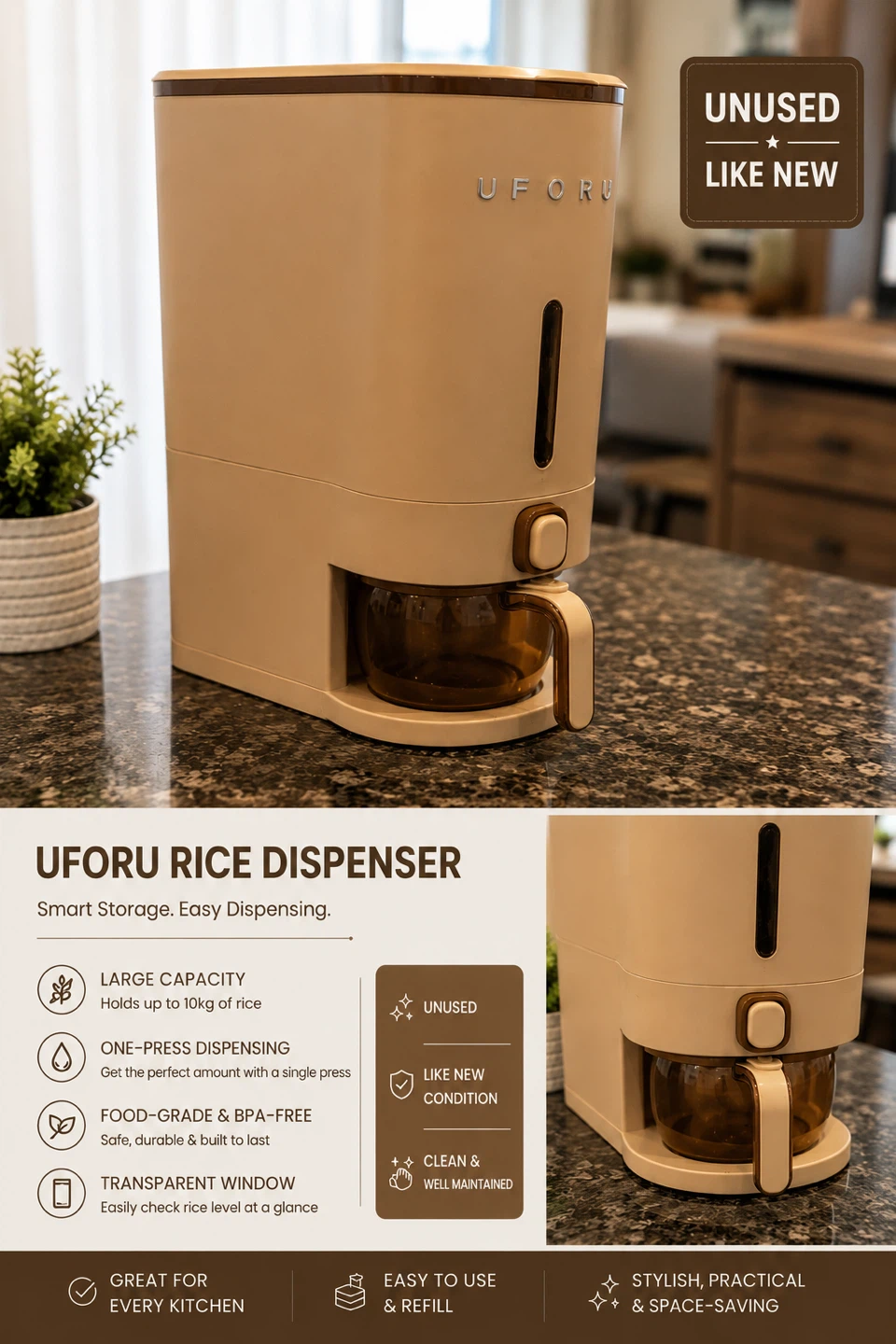 UFORU Rice Dispenser