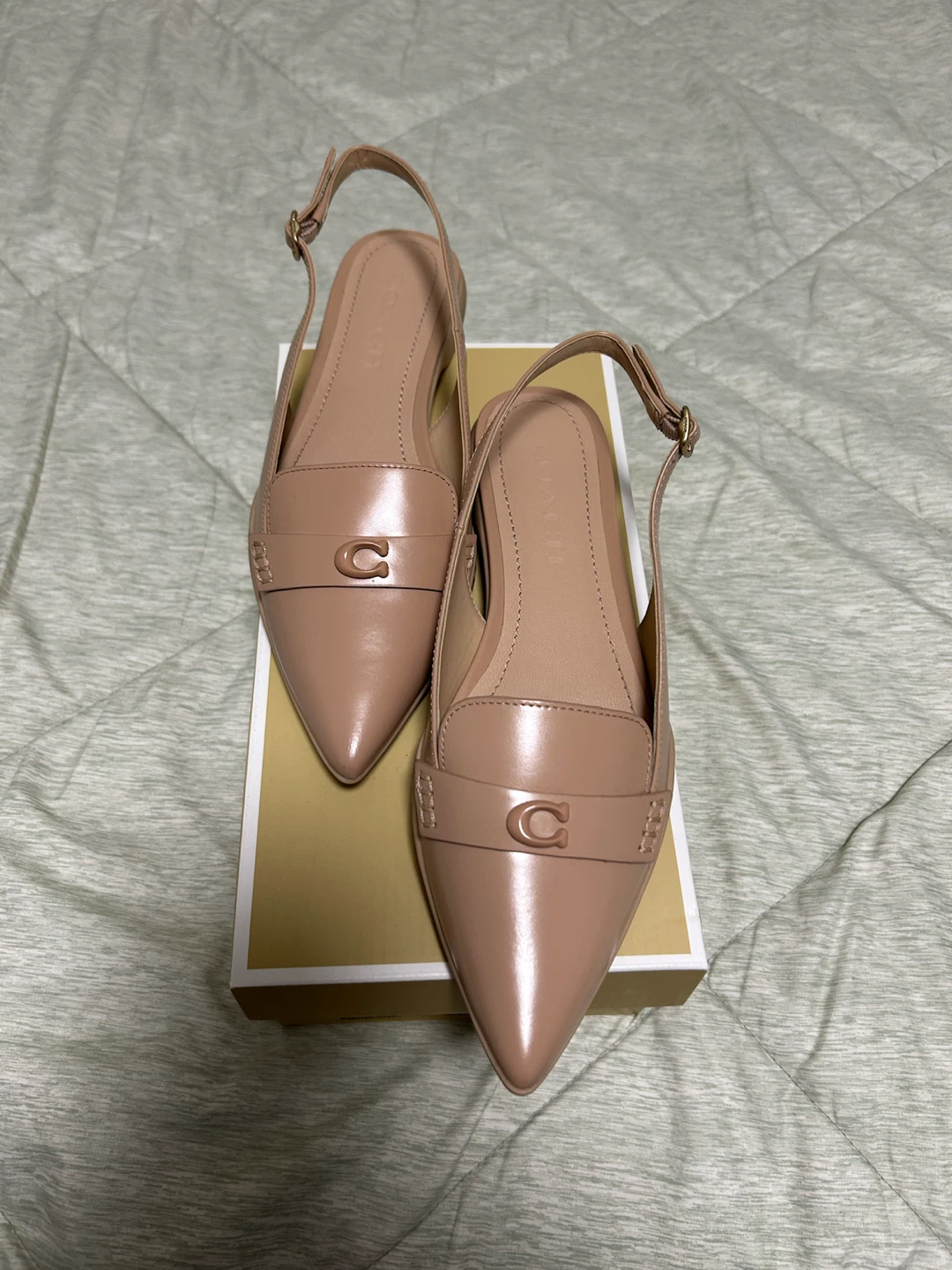 Coach Slingback Flats