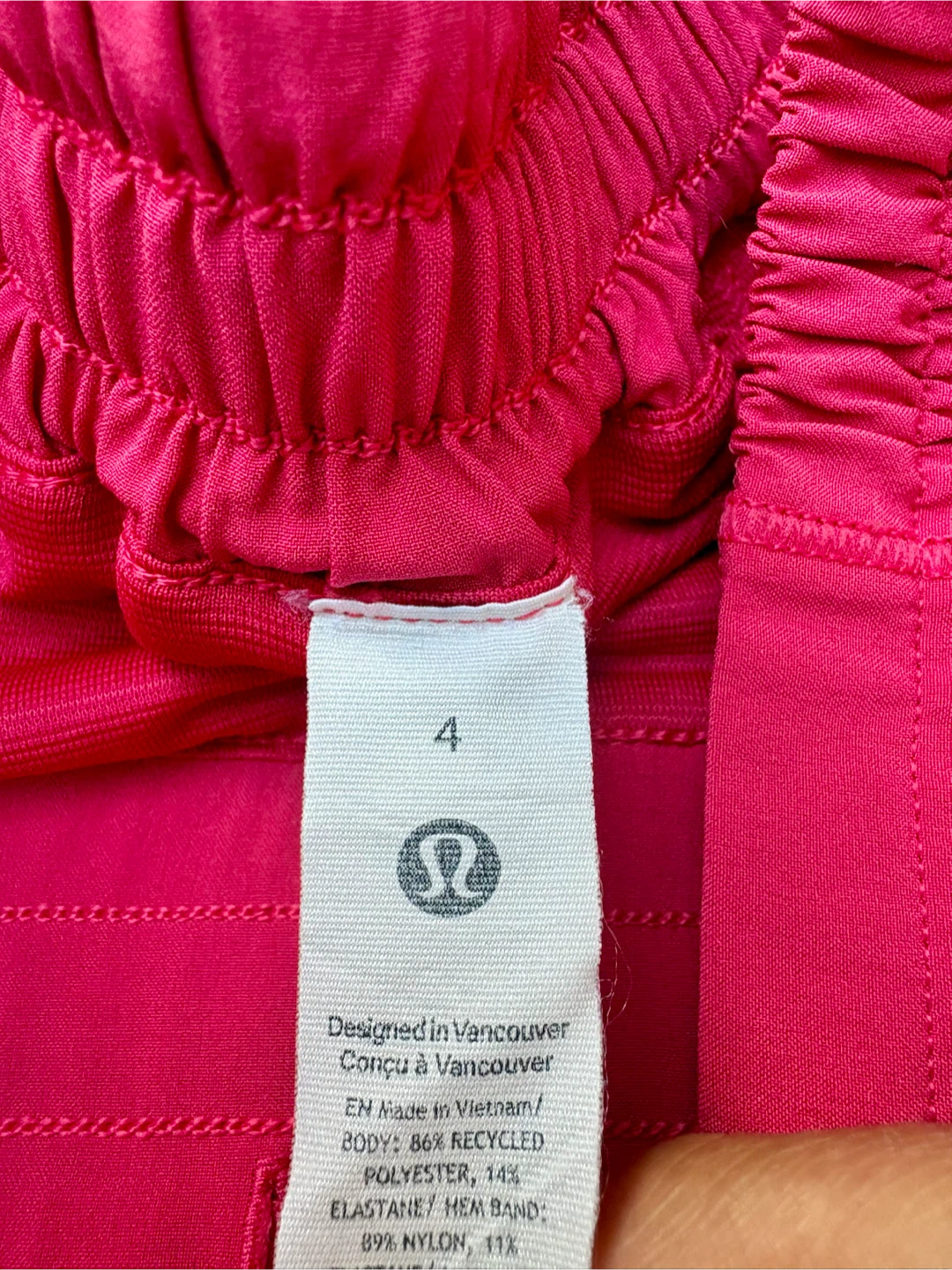 Lululemon Hotty Hot Shorts Size 4 Pink - photo 4