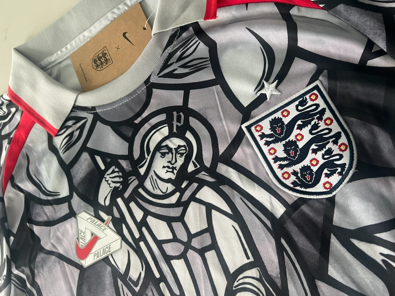 Palace x Nike England Football Jersey - photo 3
