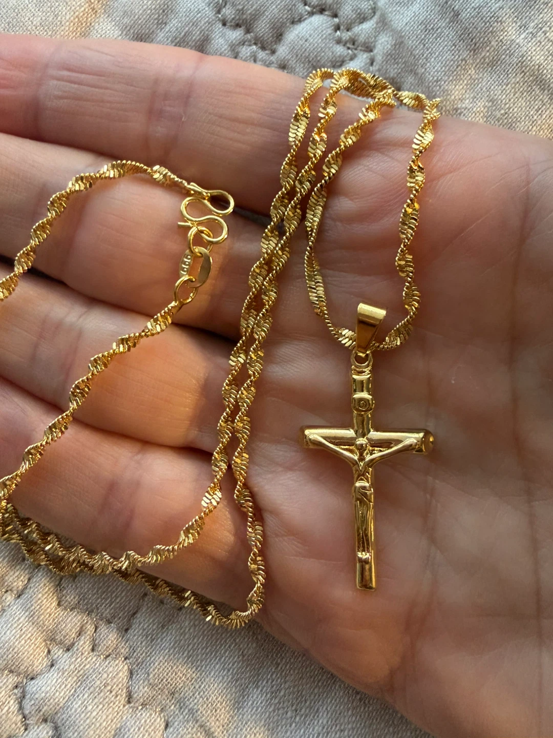 24k necklace