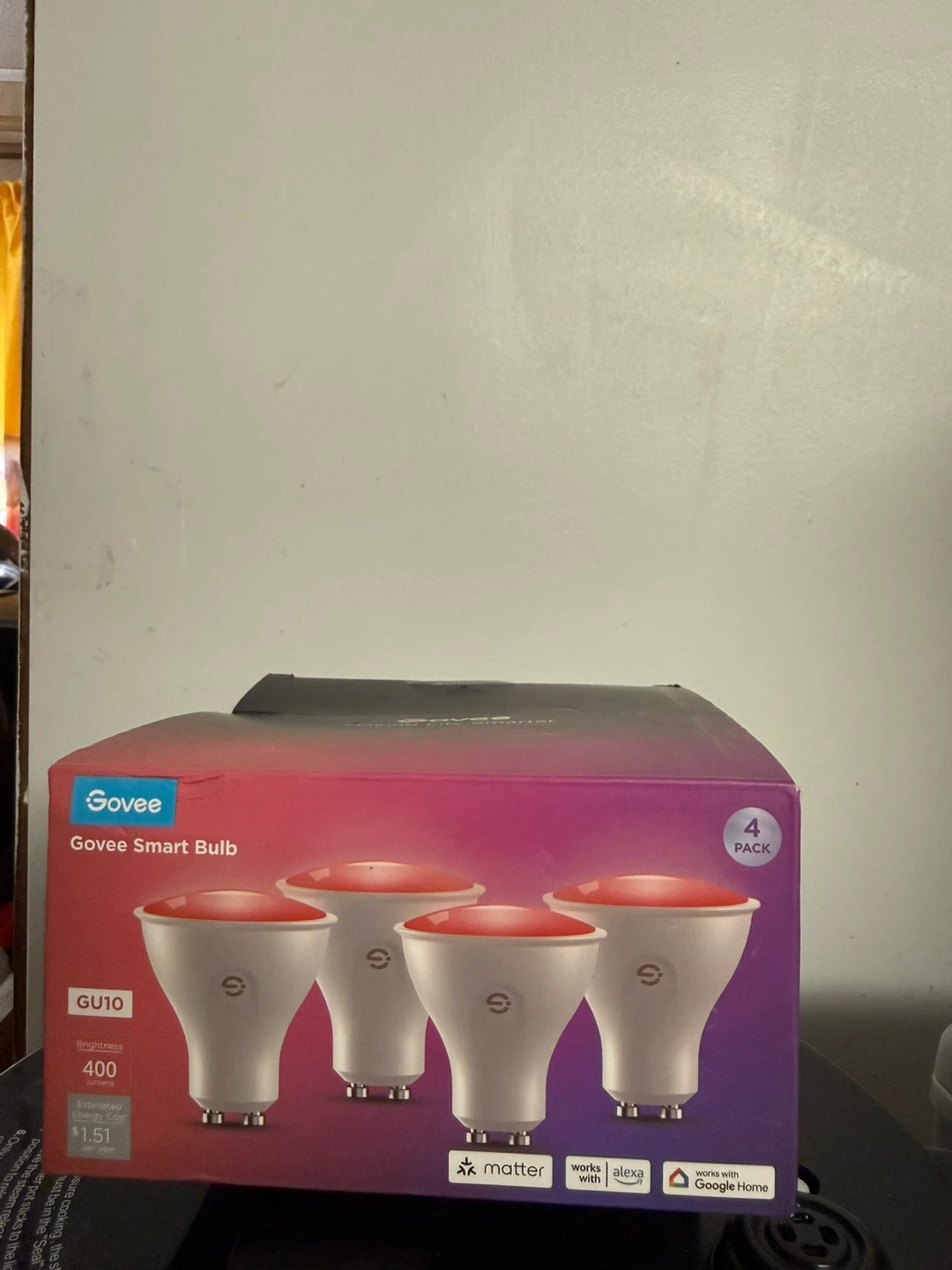 Govee GU10 Smart Bulb, MR16 LED Bulbs, 400LM, 4 Pack, GU10 Base - photo 2