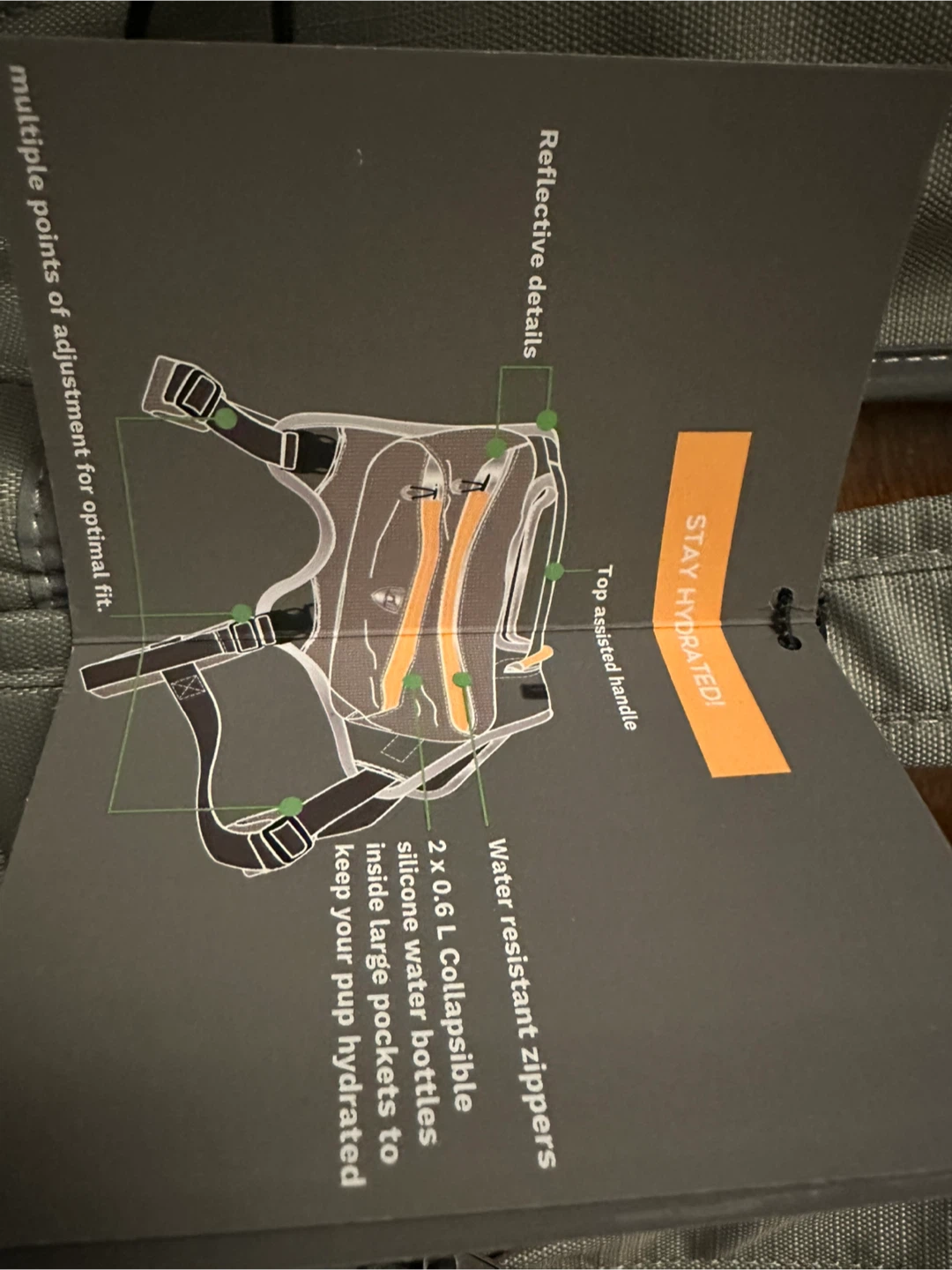 HotelDoggy Adventure Wear Dog Harness - photo 2