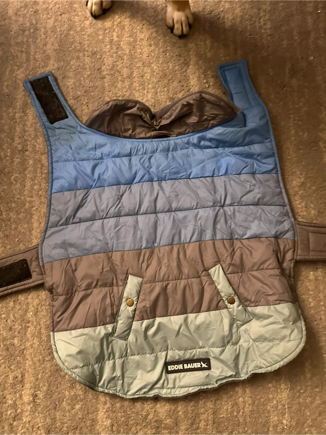 Eddie Bauer Puffer Dog Vest