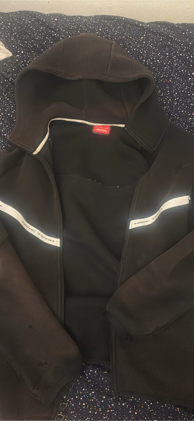 Nike tech reflective and Nike tech grey