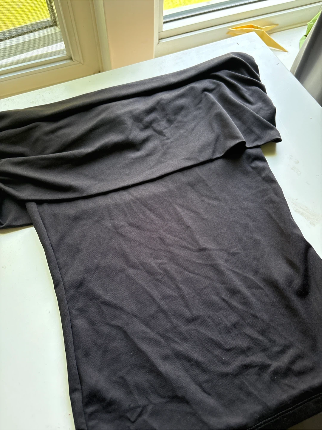 H&M Black Off-the-Shoulder Top - photo 2
