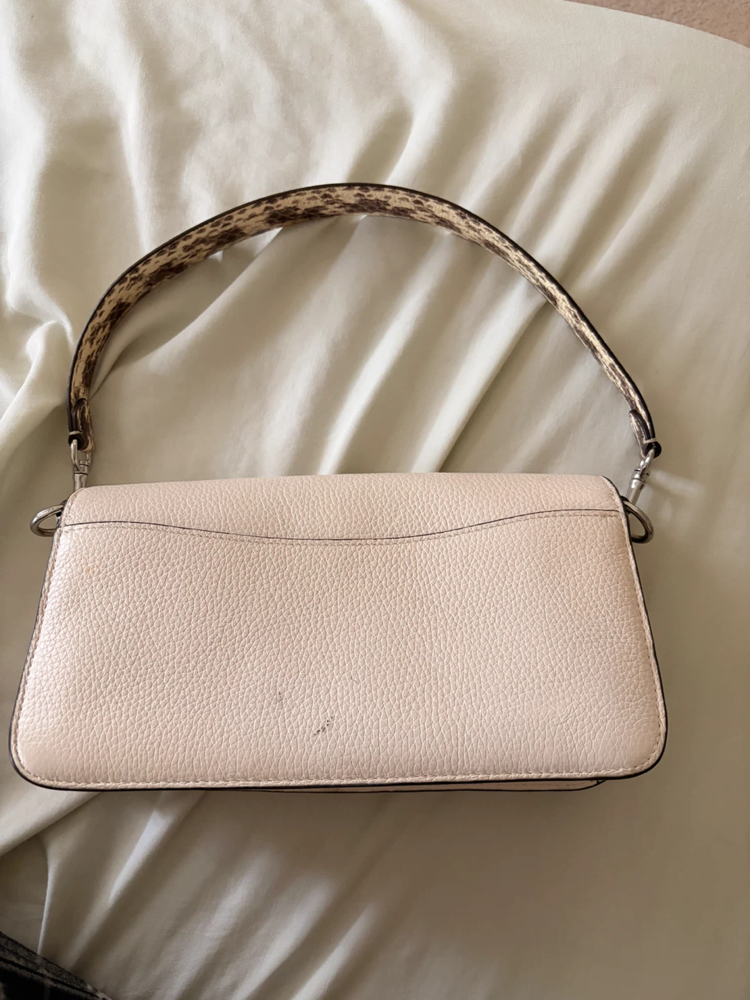 Coach Shoulder Bag - beige white - photo 2