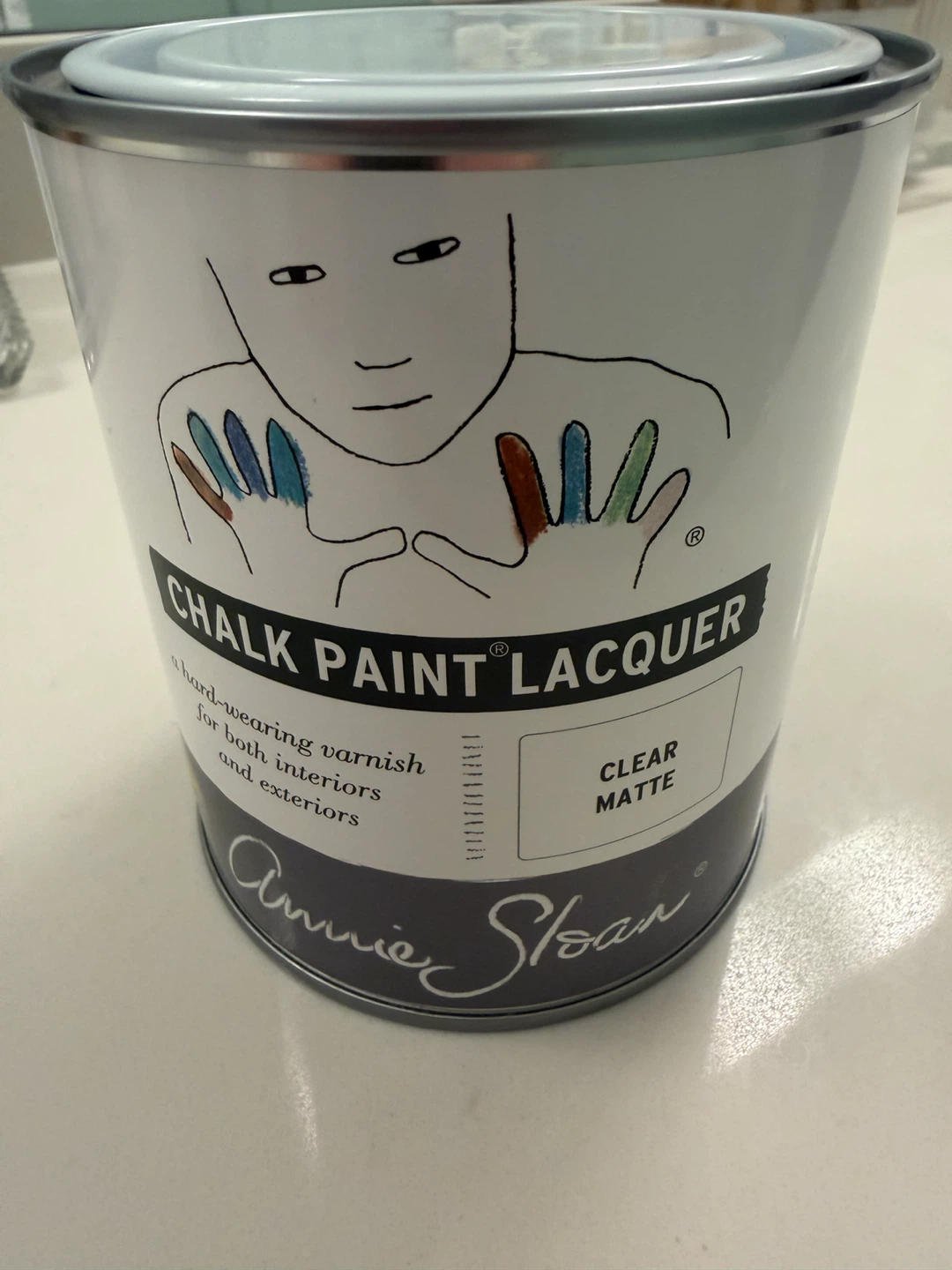 Annie Sloan Clear Matte Lacquer 750ml – NEW – $40