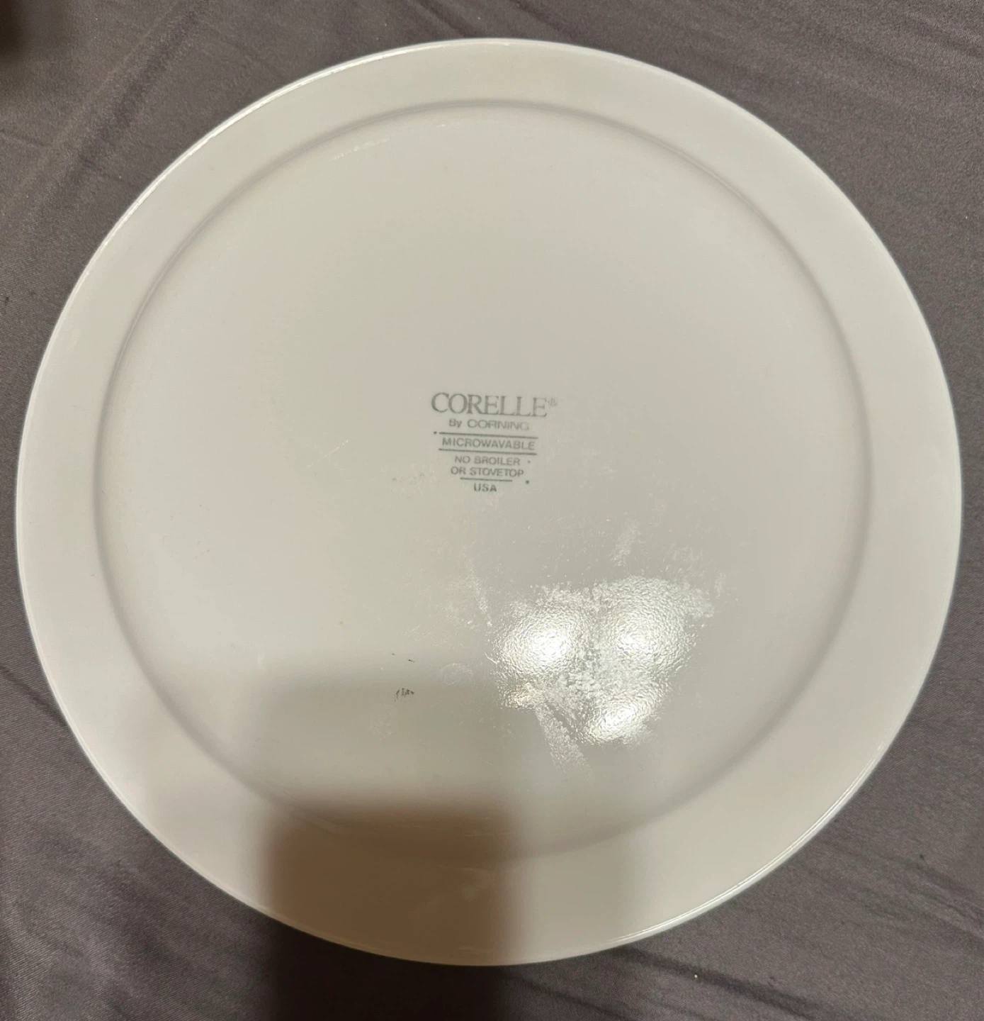 8 Corelle Plates with peach Floral Design - photo 2