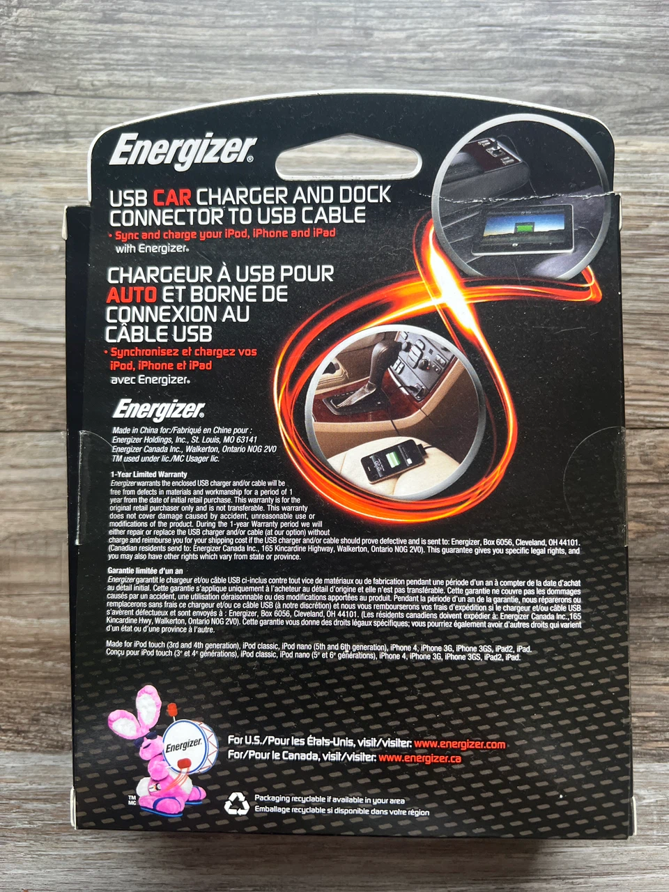 Energizer USB Car Charger - photo 2