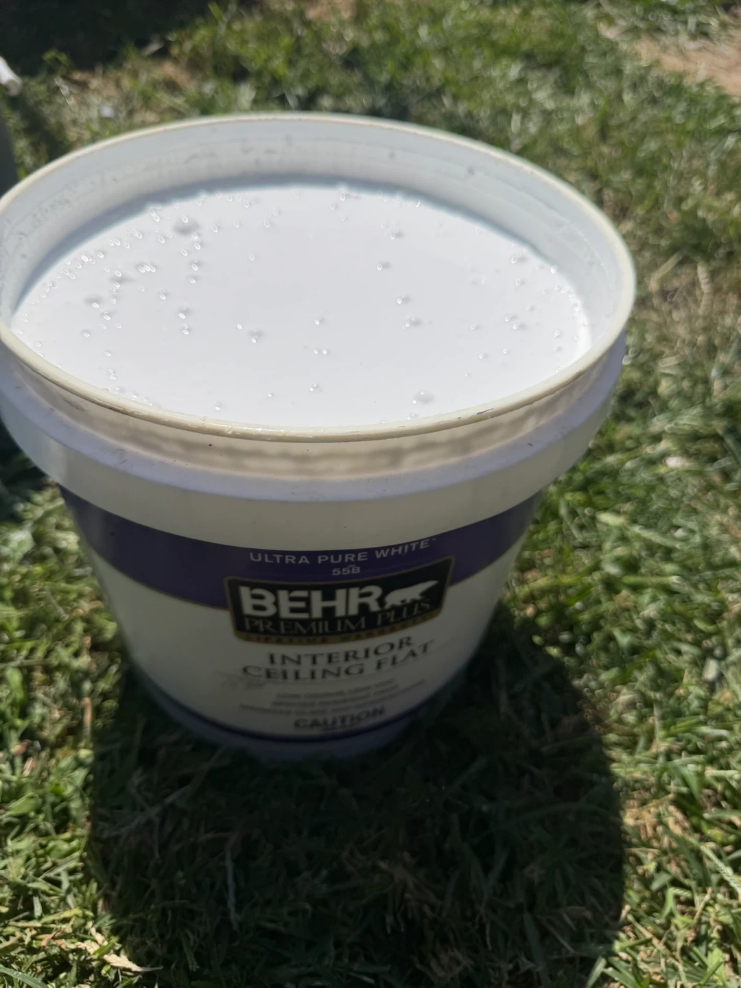 Behr Premium Plus Interior Ceiling Flat Paint - Ultra Pure White - photo 4